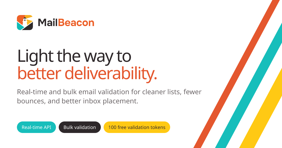 I spent 4 months building an email validator tool. No customers. No revenue. Still proud of it. logo